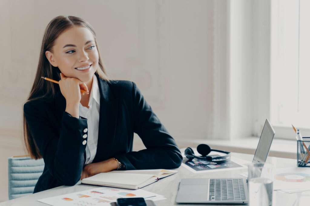 Focused professional organizing ideas and goals, highlighting career planning.